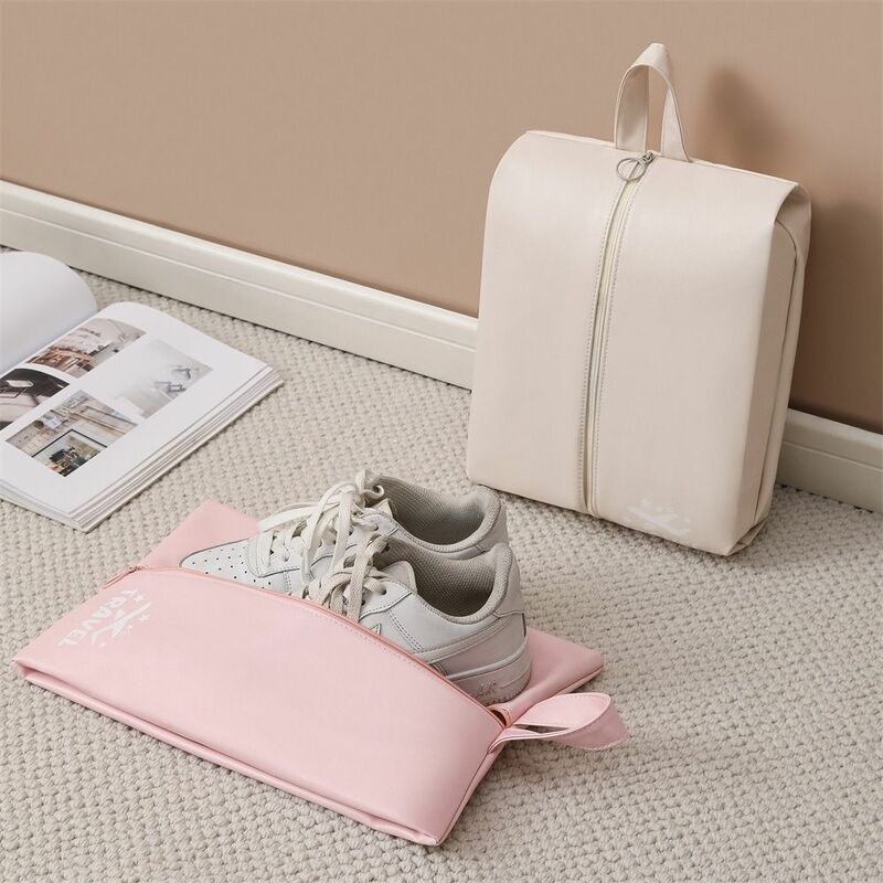 Storage Bag Travel Shoe Bag Luggage Solid Color Underwear Clothes Bags Sorting Pouch Nylon Shoe Organizer Travel Accessories