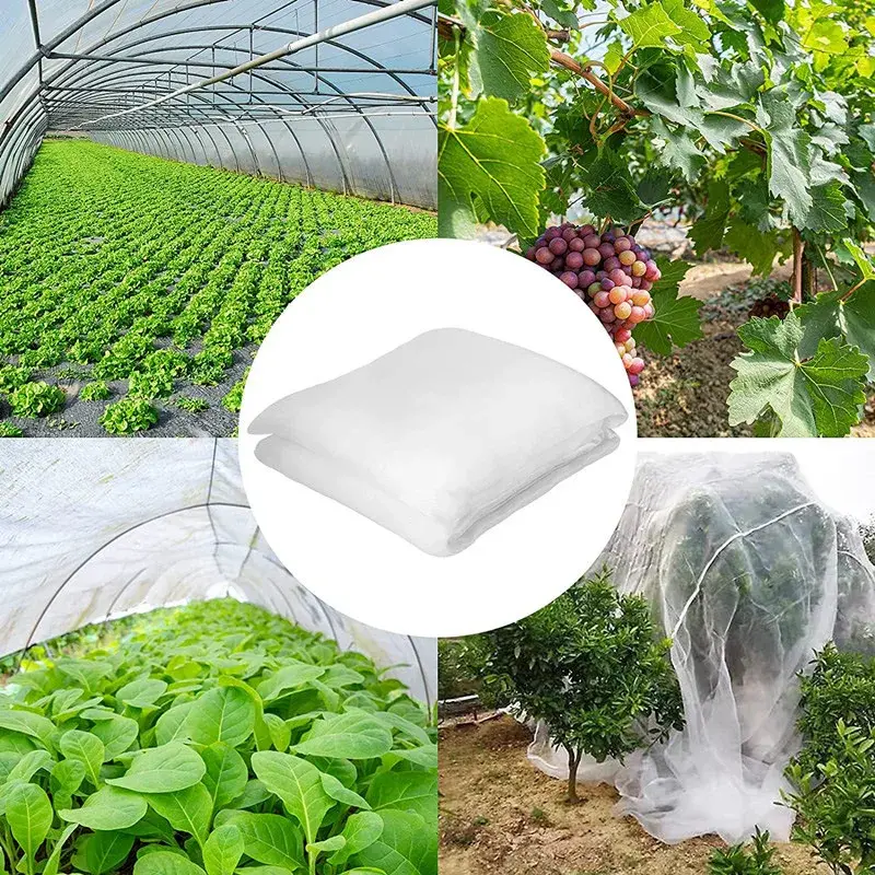 Защитная сетка для фруктовых деревьев, теплиц, овощей, насекомых, сетка для насекомых, садовая сетка для овощей, тоннель для растений