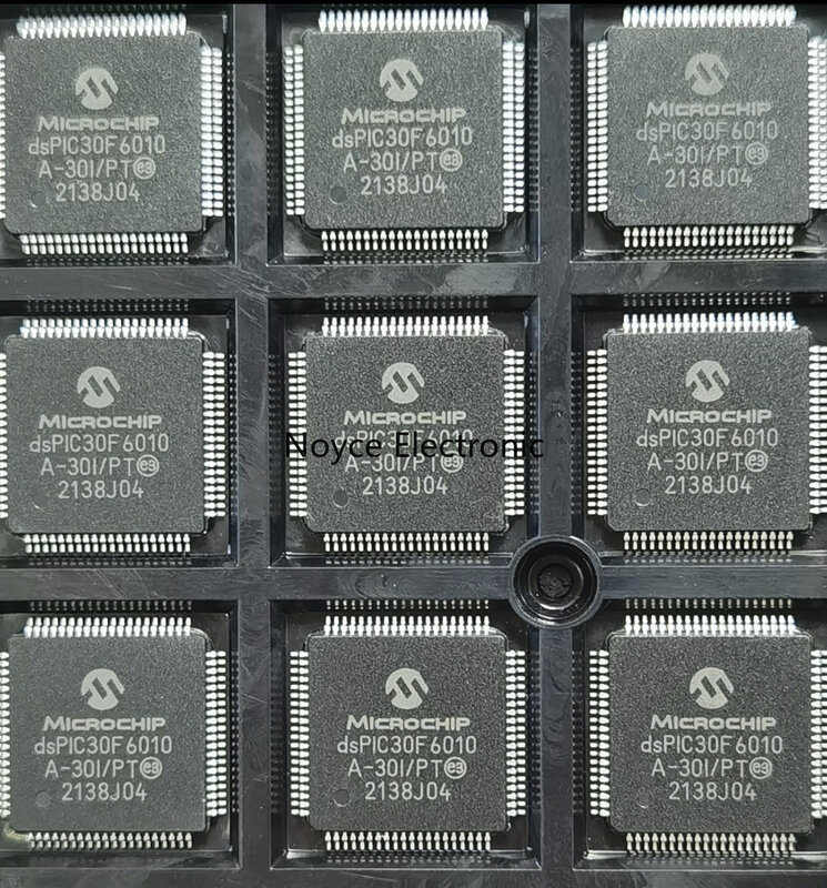 DSPIC30F6010A-30I/PT Paket QFP80 Chip Prosesor Sinyal Digital IC Merek Baru Asli/1 Buah