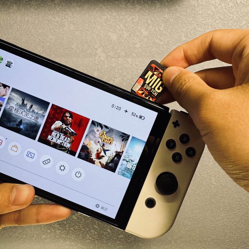 MiG-SWITCH คอนโซลเกม Nintendo MiG-SWITCH การ์ดแฟลช saklar kartu อเนกประสงค์