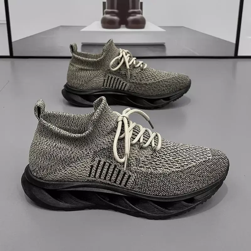 Men's Shoes Spring and Summer Breathable Sneaker Running Casual Shoes Light Mesh Shoes 2024 New