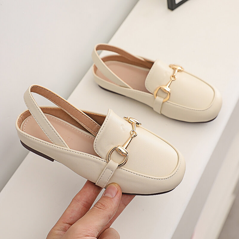 Summer Children's Sandals Fashion Outdoor Shoes For Kids Baby Girls Flats Soft Toe Sandals Wedding Home Casual Shoes 4-6 Years 