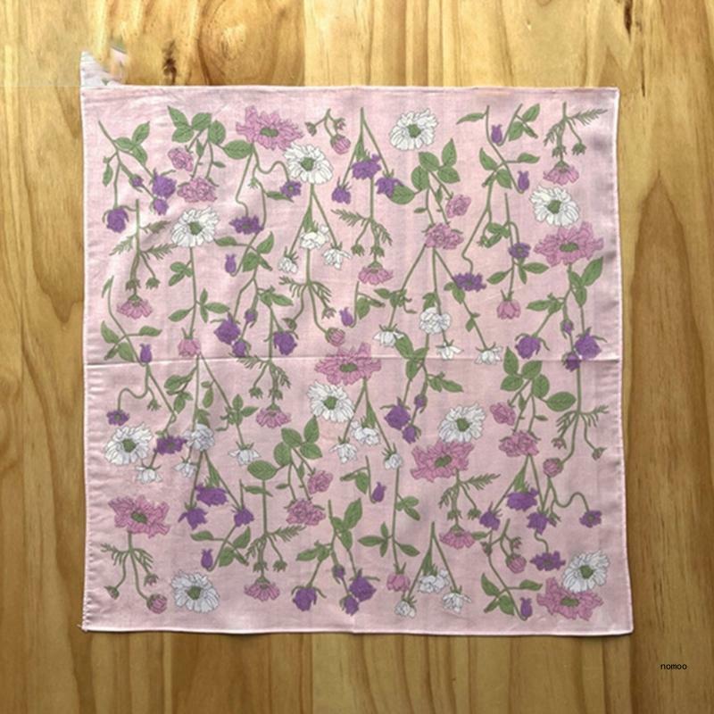 Bunte Taschentücher für Damen und Mädchen, saugfähiges Polyester-Taschentuch für Geschenke