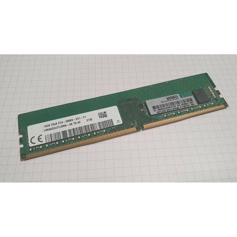 Memoria de servidor piezas para HPE 879507-B21, 879527-091, P06773-001, 16G, DDR4, 2666, ECC, completamente probada, 1 unidad