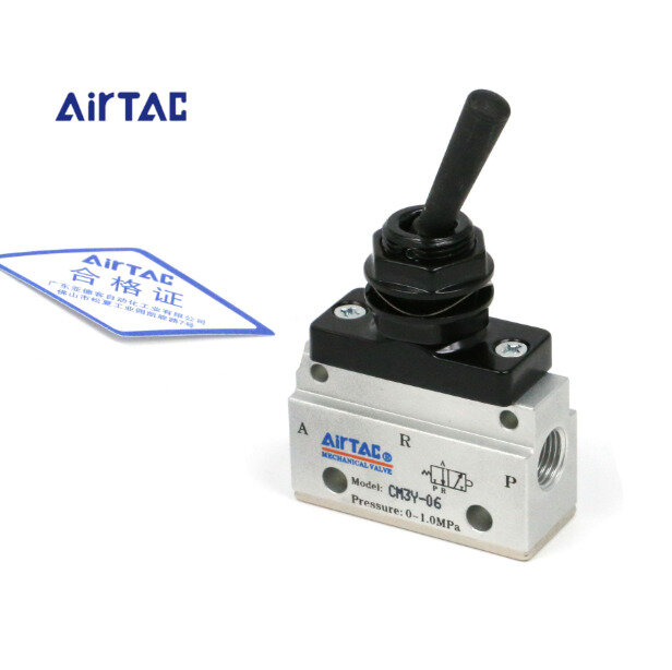 Новый механический клапан AirTAC CM3Y06, 1 шт.