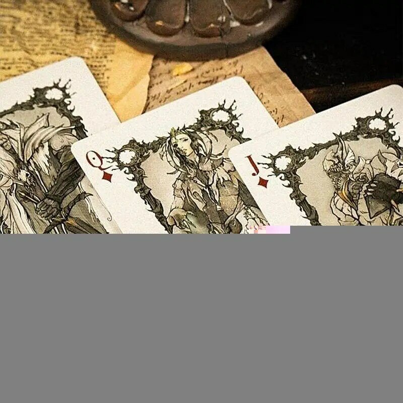 독특한 클리어 패턴 포커 게임 데크, 독창적인 절묘한 악마의 눈, 재미있는 포커 카드 보드 게임