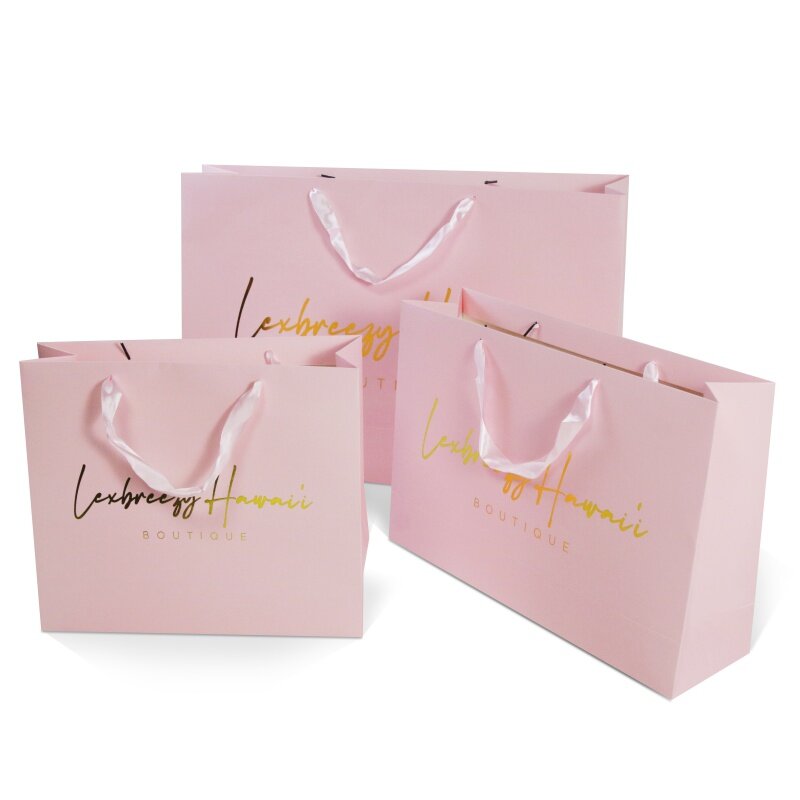 Customized product、Packaging Paperbag Custom Shopping Paper Bag With Your Own Logo White Black Brown