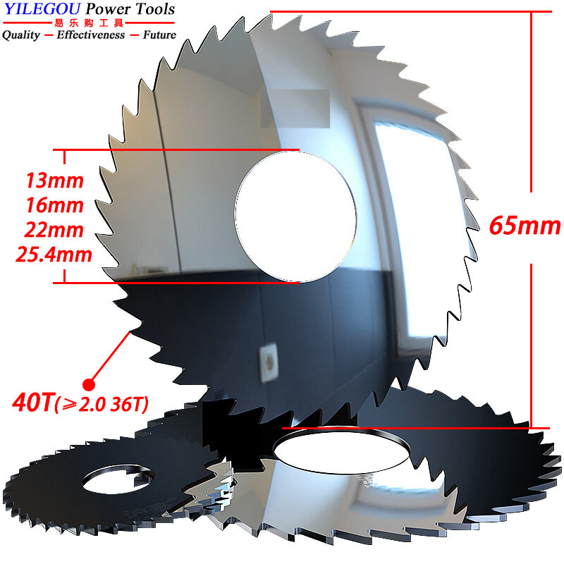65mm Tungsten Steel Milling Cutter And 13 16 22mm Cutter Arbor. 65x16mm Solid Carbide Circular Saw Blade. 65x22mm CNC Saw Blade