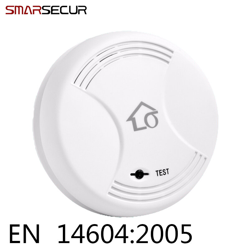 Smarsecur-Detector de humo inalámbrico, sensores de alarma portátiles para G90B plus S4 GSM, sistema de alarma de seguridad para el hogar