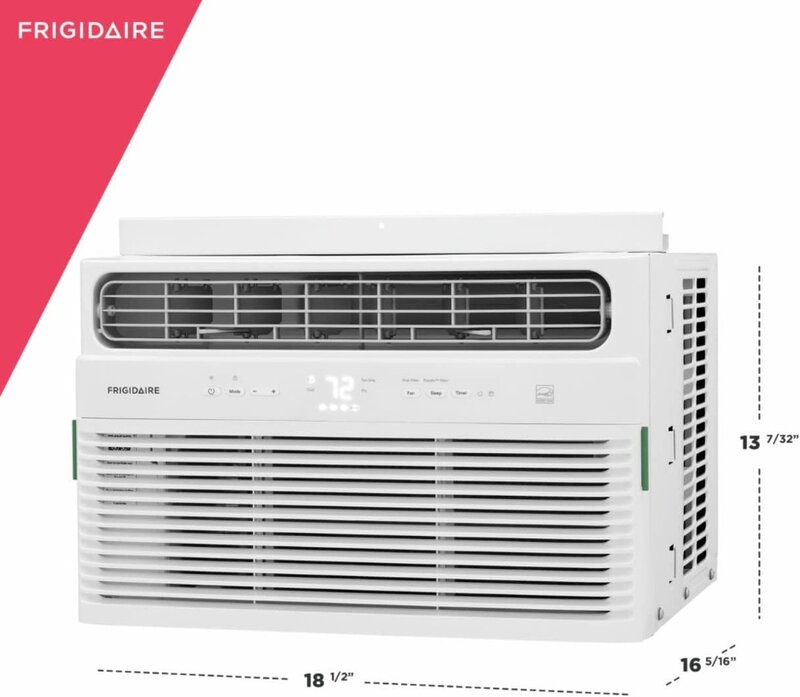 Frigidaire-Climatiseur de fenêtre blanc, FHWC064WB1, commandes électroniques 6,000 BTU