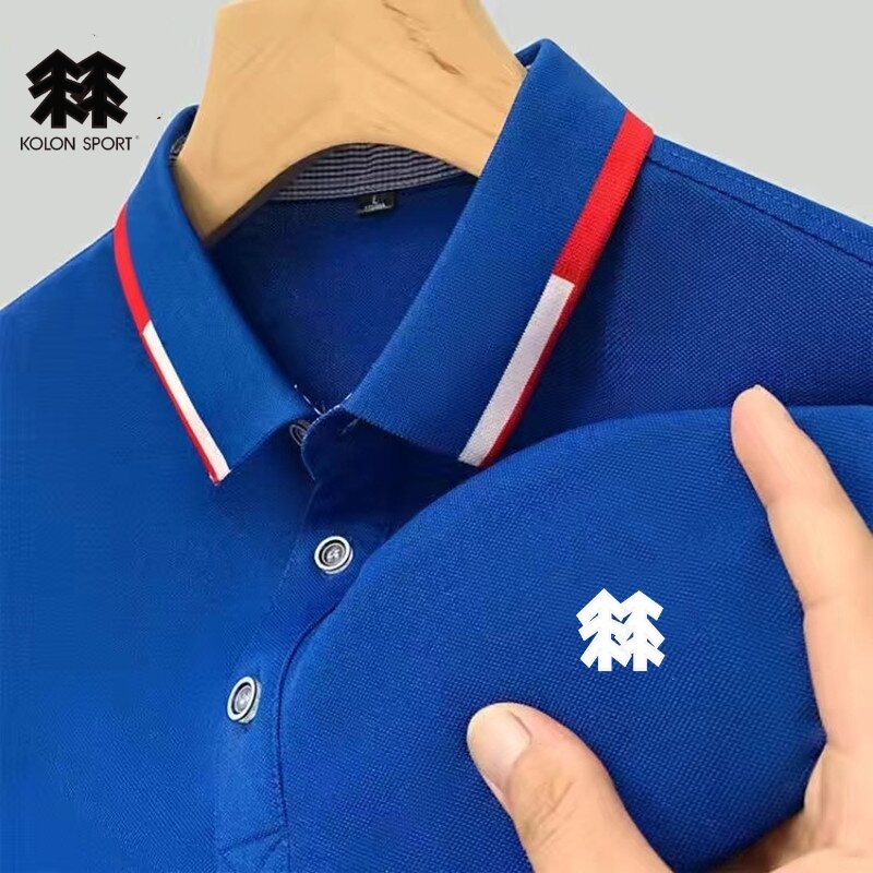 Nuova Polo ricamata di marca estiva per t-Shirt a maniche corte comoda e traspirante Casual da uomo di alta qualità