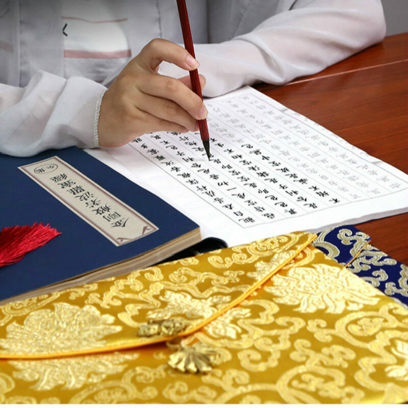แปรงปากกา Copybooks ตัวอักษรจีนตัวอักษร Soft Book ฝึกหนังสือ Livros Livres Kitaplar Art