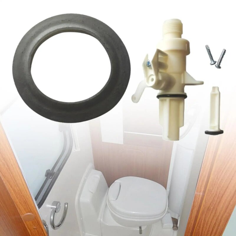 13168 RV Toilet Water Valve Kit Improved Valve Lifespan Higher Performance in