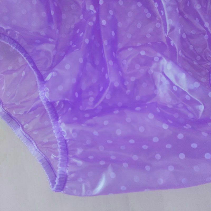 Dot ผ้าอ้อมผู้ใหญ่แบบนำกลับมาใช้ใหม่ได้ผ้าพีวีซีเนื้อนิ่มกันน้ำผ้าอ้อมโปร่งใส