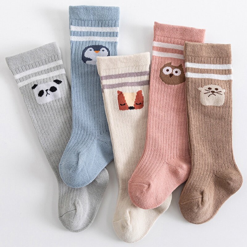 2023 Hot Baby Long Socks Warm Colorful Socks Cute Cartoon Spring  Soft Socks Home Children
