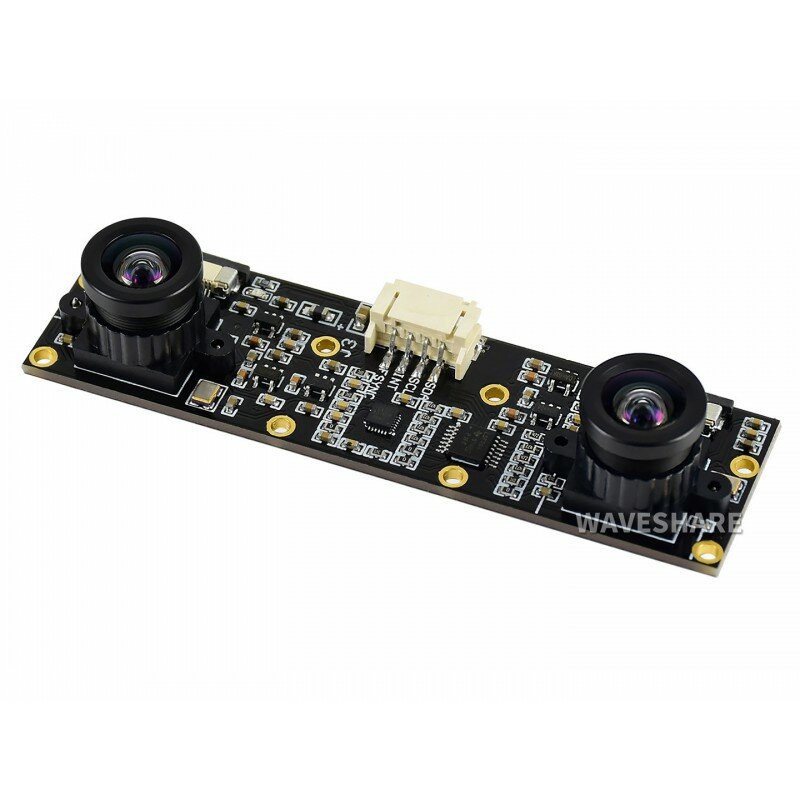Modul kamera teropong, IMX219 ganda, 8 megapiksel, berlaku untuk Jetson Nano dan Raspberry Pi, penglihatan Stereo, penglihatan kedalaman