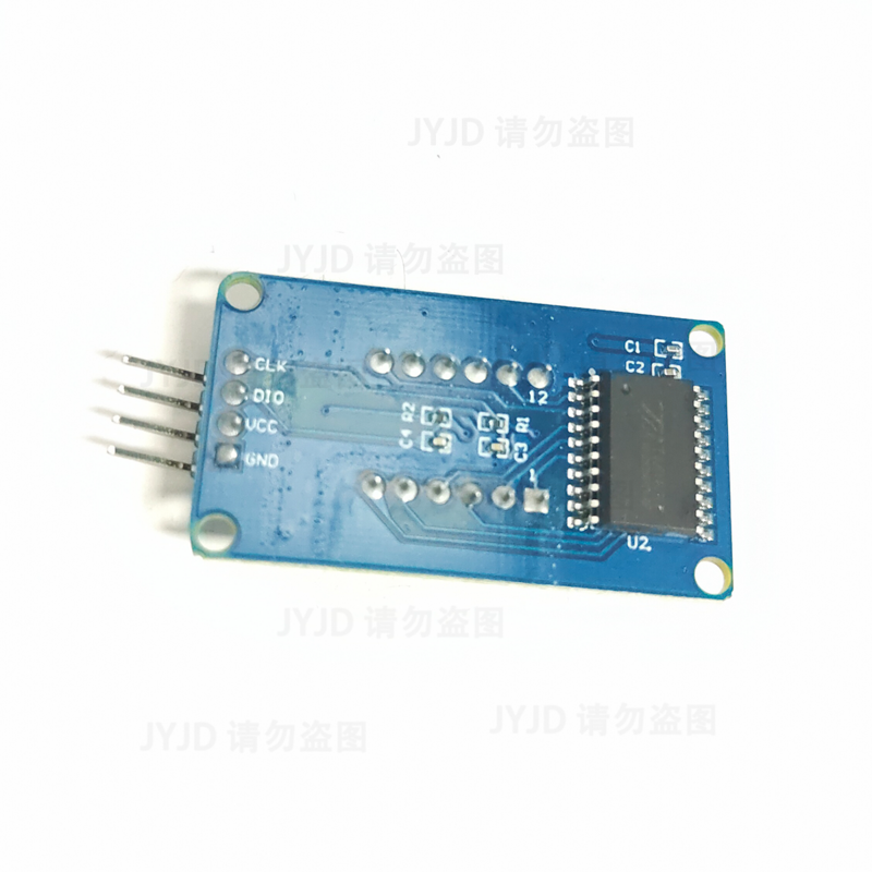 Tm1637 Led Display Module Voor Arduino 7 Segment 4 Bits 0.36Inch Klok Rode Anode Digitale Buis Vier Seriële Driver Board Pakket