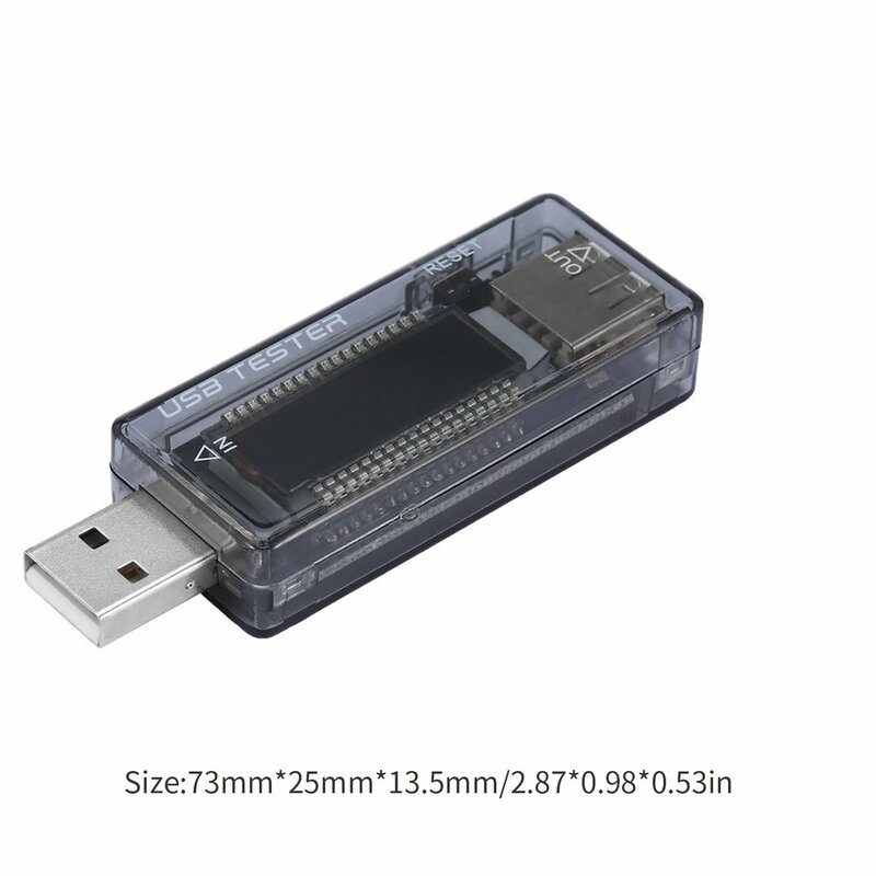 LCD USB Detektor USB Tester Volt Strom Kapazität Test Stecker Und Spielen Power Bank Tester Meter Voltmeter Amperemeter PC Telefon analysator