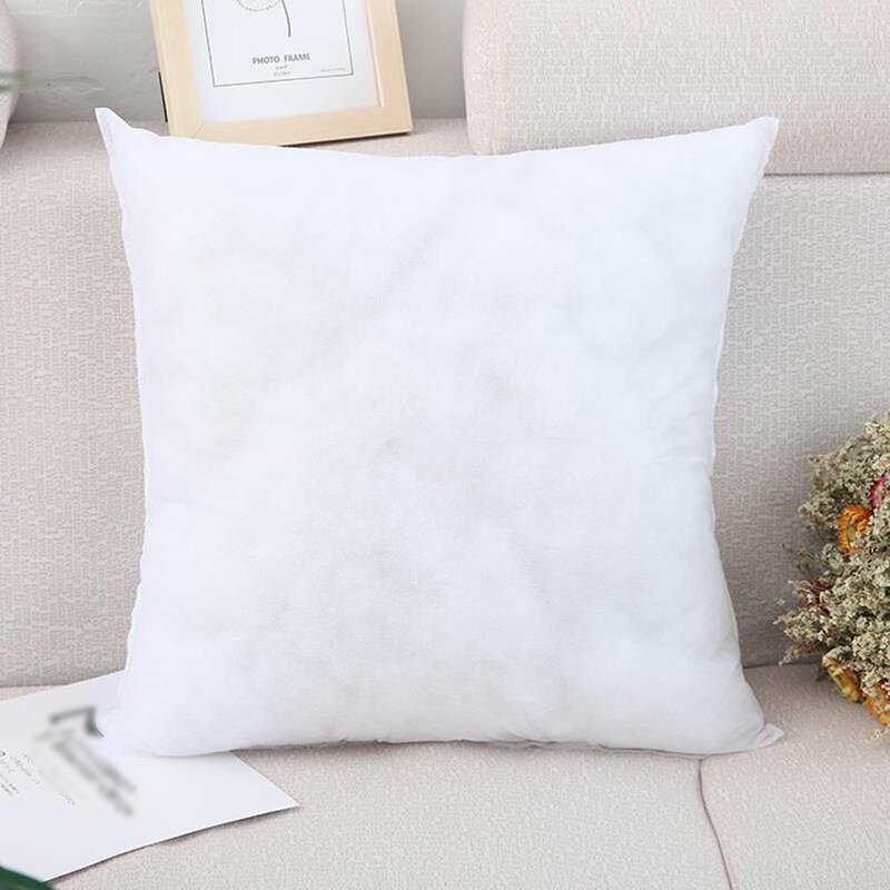 100%cotton standard white bounce back pillow cushion core sofa car seat home interior decor pillows 45x45cm