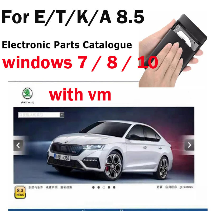 2024 Elsawin 6.0 + ET KA 8.5 veicoli DI gruppo parti elettroniche catalogo supporto ForV/W + AU // DI + SE // AT + SKO // DA Software DI riparazione automatica
