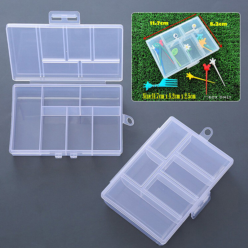 6 Slots Empty Container for Fruit Pick Storage Box for Fruit Pick Box for Fruit Pick Packaging Gift Earring Ring Box For Jewelr