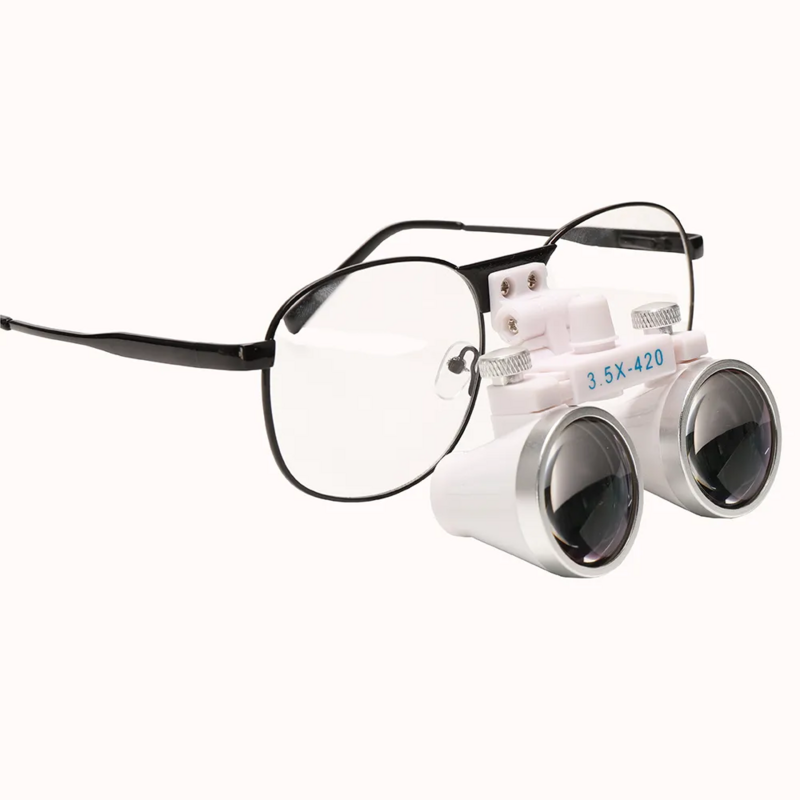 Surgical Loupes 3.5x Magnification For Dentist Metal  Dental loupes Metal Frame Dentist tools Medical Magnifier Magnifying Glass