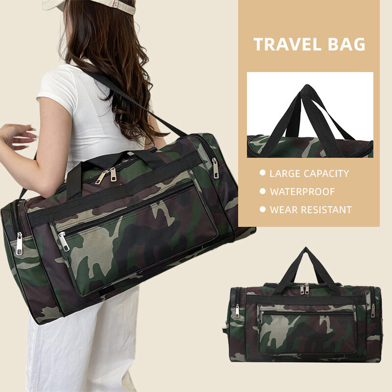 Водонепроницаемая мужская дорожная сумка, многофункциональная сумка для багажа, камуфляжная Большая вместительная сумка для деловых поездок, сумки на плечо XM185