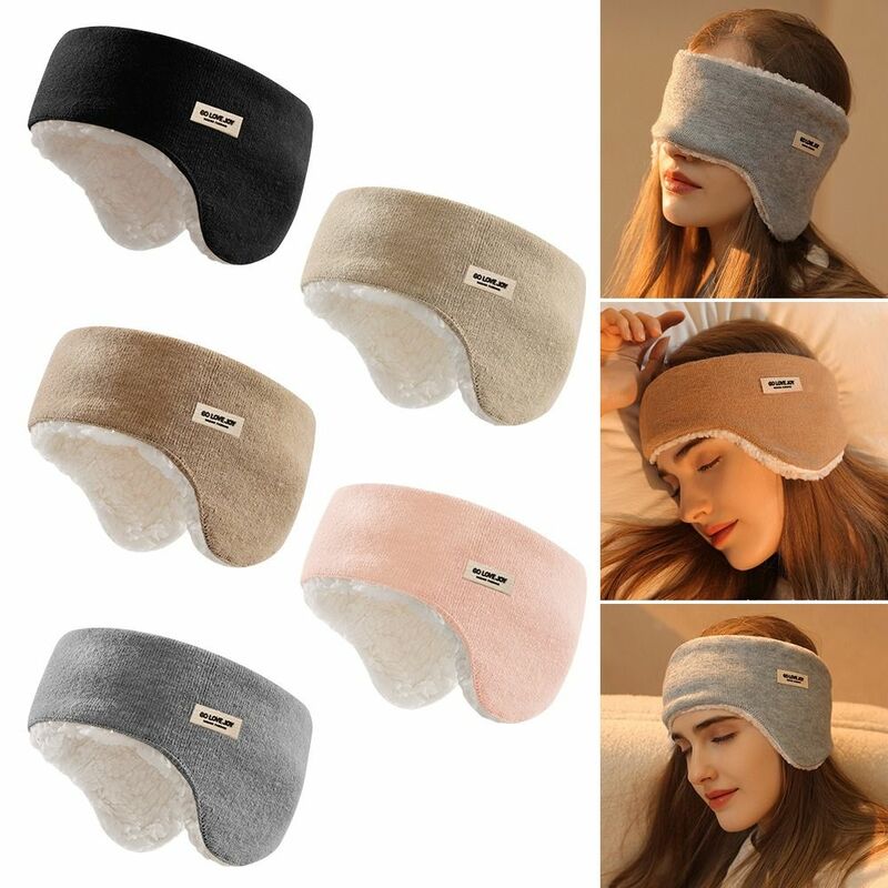 Unisex Sound Insulation Outdoor Sports Sleep Earmuffs Hair Band Ear Warmers Headwear Earmuffs