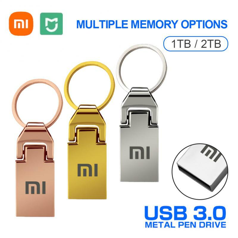 MIJIA-memoria USB 3,0 de Metal para PC/TV, Pendrive pequeño de alta velocidad, dispositivo de almacenamiento, resistente al agua, 2TB