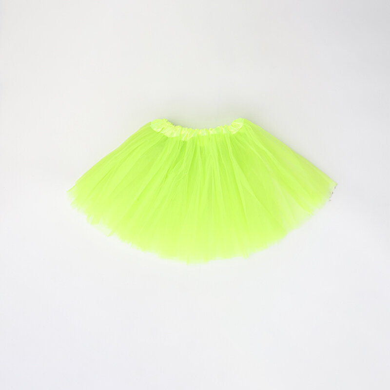 Летняя Детская танцевальная юбка-пачка для девочек, трехслойная фатиновая юбка для маленьких детей, юбка для танцев