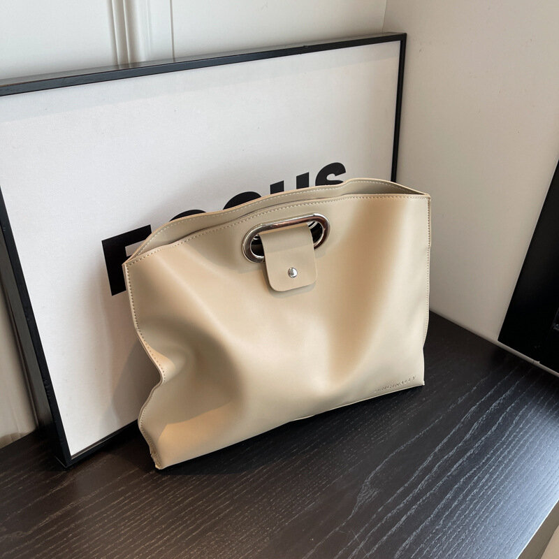 Женские сумки с верхними ручками в Корейском стиле, сумка для ноутбука 15,6 дюймов из искусственной кожи, темпераментный Повседневный простой портфель для офиса и поездок для женщин