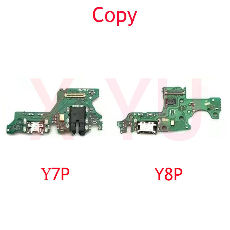 Dla Huawei Y6S Y7P Y8P USB złącze do ładowania stacji dokującej z mikrofonem Flex Cable