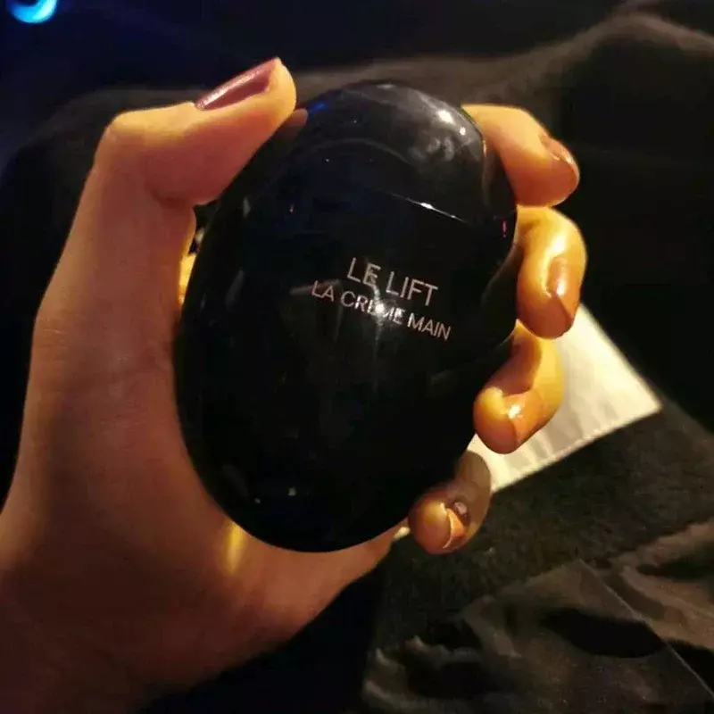Oryginalna luksusowa marka N5 gęsie jajo owalny krem do rąk czarny Anti-Aging anty suchy balsam do rąk woreczek z białym jajkiem nawilżający żel do rąk
