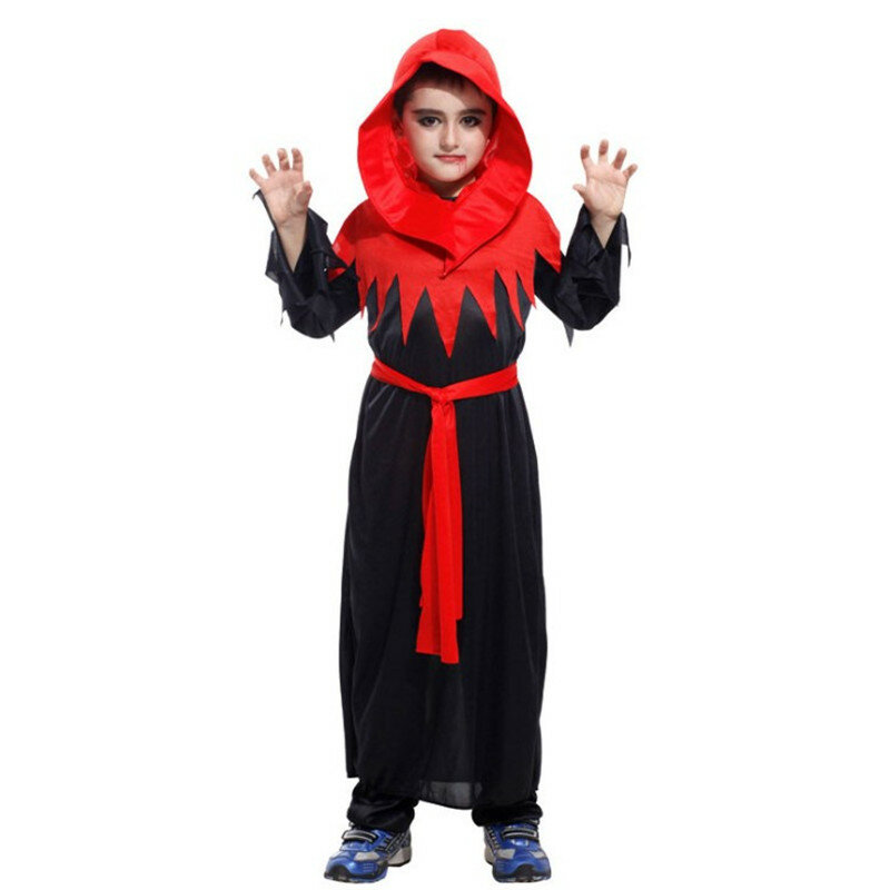 Pakaian Cosplay anak-anak vampir horor Halloween
