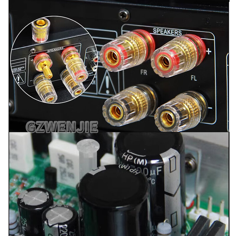 M12 Amplifier Stereo HiFi 150W, Amplifier rumah Bluetooth AMP Subwoofer 5.0 W, kekuatan suara Amp, sistem suara