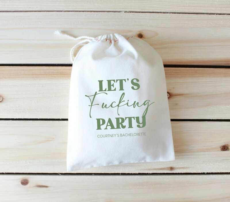 20pcs Custom Let's Party - Hangover Kit - Hangover Kit Bag- Bachelorette Hangover Kit - Hangover Kit Favor Bags