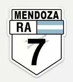 RA Argentina Flag RUTA 40 3 7 11 Badge PVC Sticker for Decorate Motorcycle Laptop Car Van Window Wall Fridge Decal Accessories