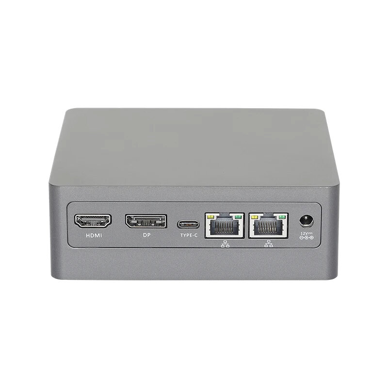 BEBEPC Dual LAN Mini PC dengan Inter N100/N5095 DDR5 mendukung Win10 Linux WiFi6 Bluetooth 4.2 Pfense Firewall komputer kantor