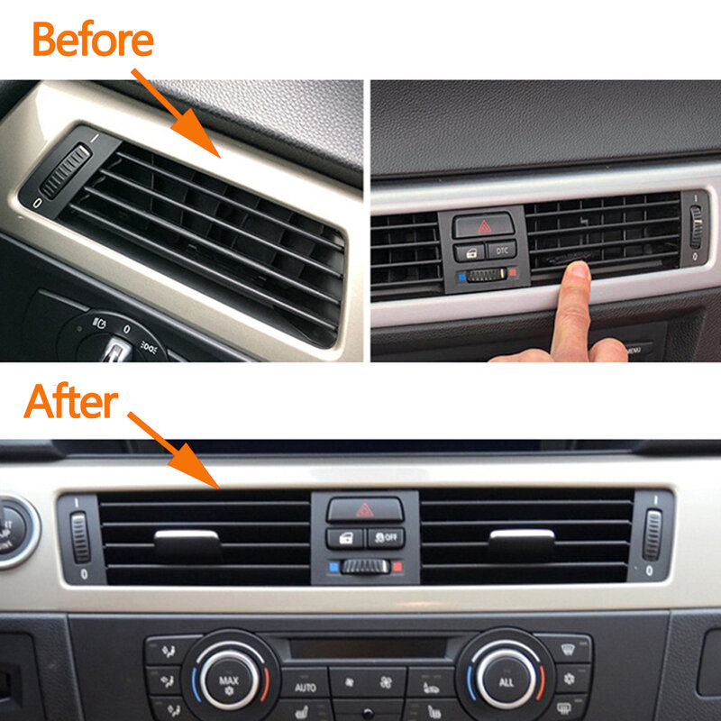 Car Air Conditioning AC Vent Grille Tab Clip Outlet Repair Kit For BMW 3 Series E90 E91 E92 E93 316 318 320 325 328 64229130458