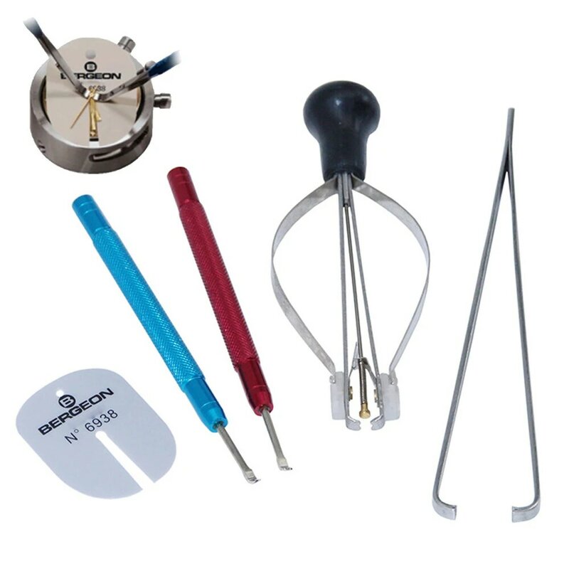 Extractor de agujas de reloj, herramienta de extracción de ajuste, Kit de accesorios de reparación de reloj, 2/3 piezas