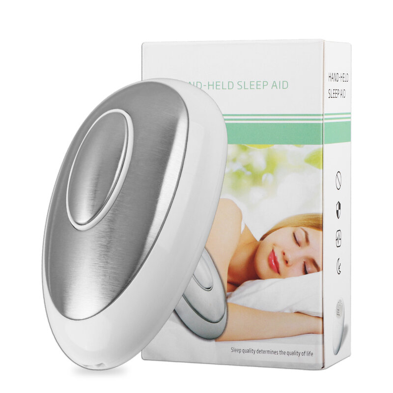 Hand Held Sleep Aid Instrument Microcurrent Hypnosis Instrument Massager and Relax Tool Stress Pressure Relief Help Sleep Device