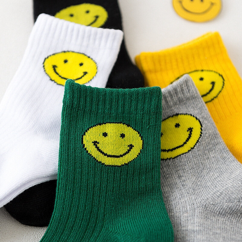 Детские короткие носки 5 парт/Лот Детские летние весенние осенние хлопковые милые носки для девочек и мальчиков детская одежда