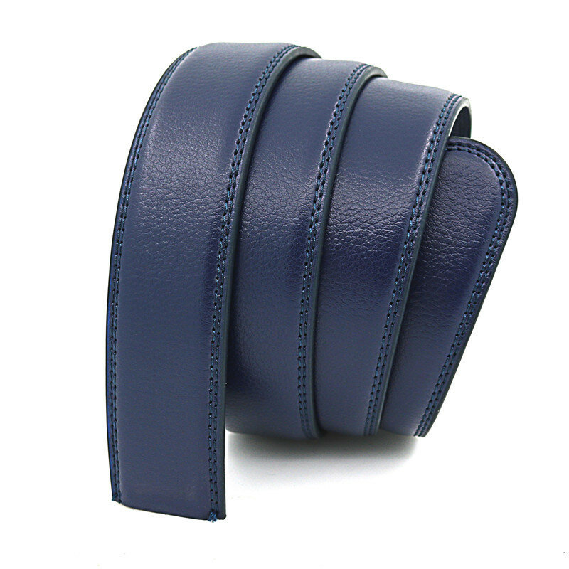Men's Automatic Belt Body 3.5CM Genuine Leather Without Buckle Cowhide High quality Replacement Belt
