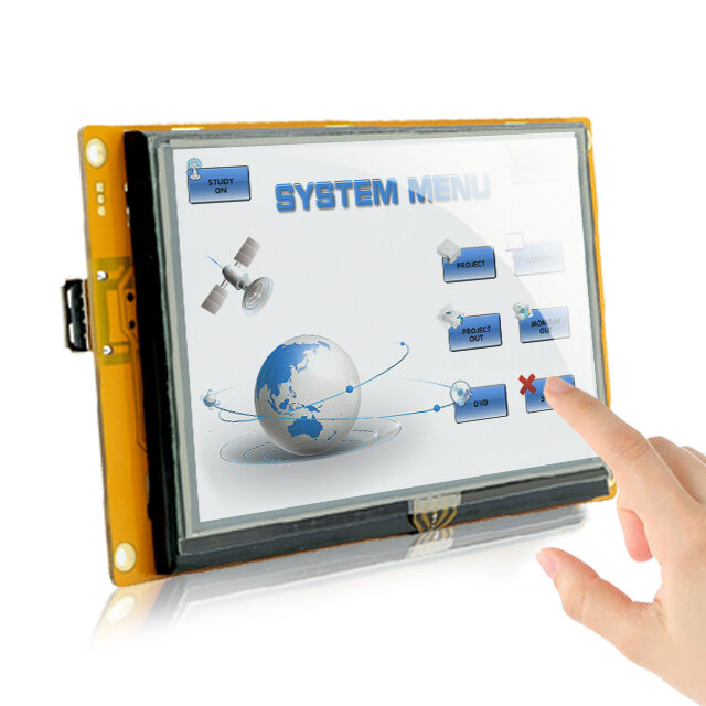 Module LCD Intelligent avec Interface UART MCU intégré, écran tactile de 10.1 pouces