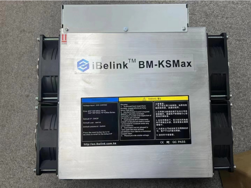 IBelink-Criptografador de mineração BM KAS Max, 10.5Th s KAS, Asic, 3400W, Bitcoin Max, Novo