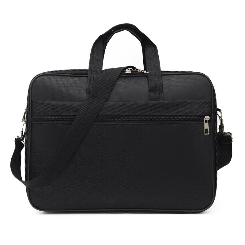 Modna męska teczka o dużej pojemności wielofunkcyjna torba na laptopa biurowa męska torba na ramię torebka biznesowa