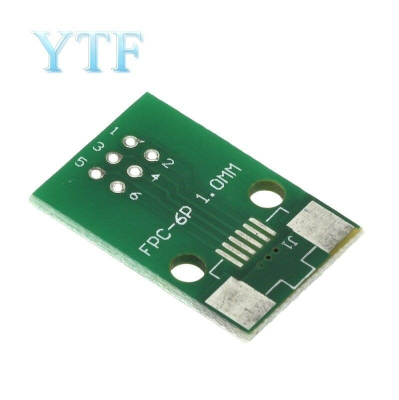 10 buah FFC/FPC konektor lasan pelat adaptor 0.5mm 6 / 8 / 10 / 12 / 20 / 24 / 30 / 40 / 50 P Pin