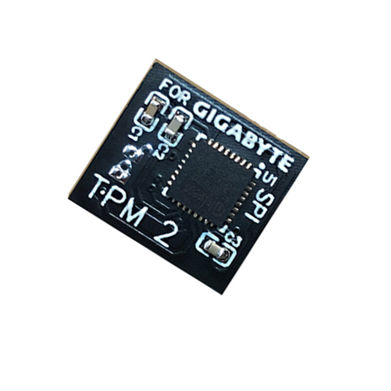 TPM 2.0 moduł bezpieczeństwa szyfrowania karta zdalna 12 Pin SPI TPM2.0 moduł bezpieczeństwa dla gigabajtowej płyty głównej
