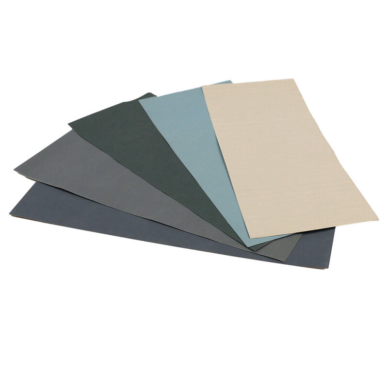 Professional Latex Paper Sandpaper, Mixed Grits 2000 2500 3000 5000 7000, Perfect for Body Shop and Car Refinishing