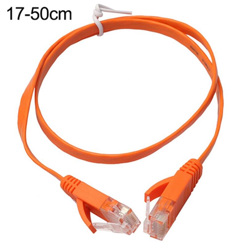 0,5-15 м скорость CAT6 гигабитный Ethernet сетевой LAN кабель Плоский UTP патч-роутер кабель
